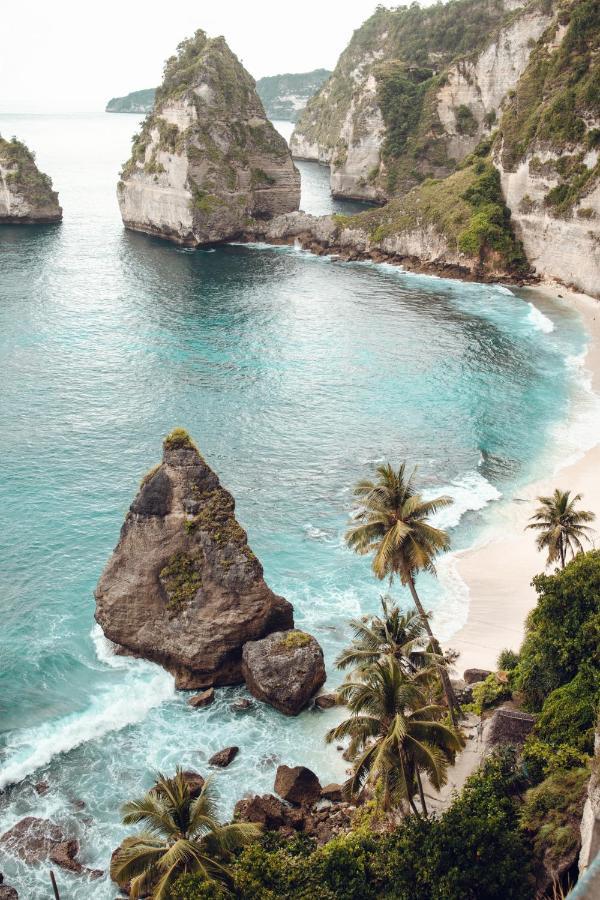 Tropical Glamping Nusa Penida - Private Romantic Seaside Bungalow Diamond Beach Polilit Εξωτερικό φωτογραφία
