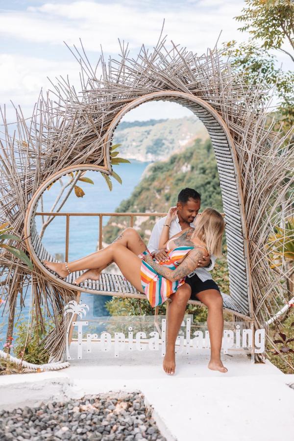Tropical Glamping Nusa Penida - Private Romantic Seaside Bungalow Diamond Beach Polilit Εξωτερικό φωτογραφία