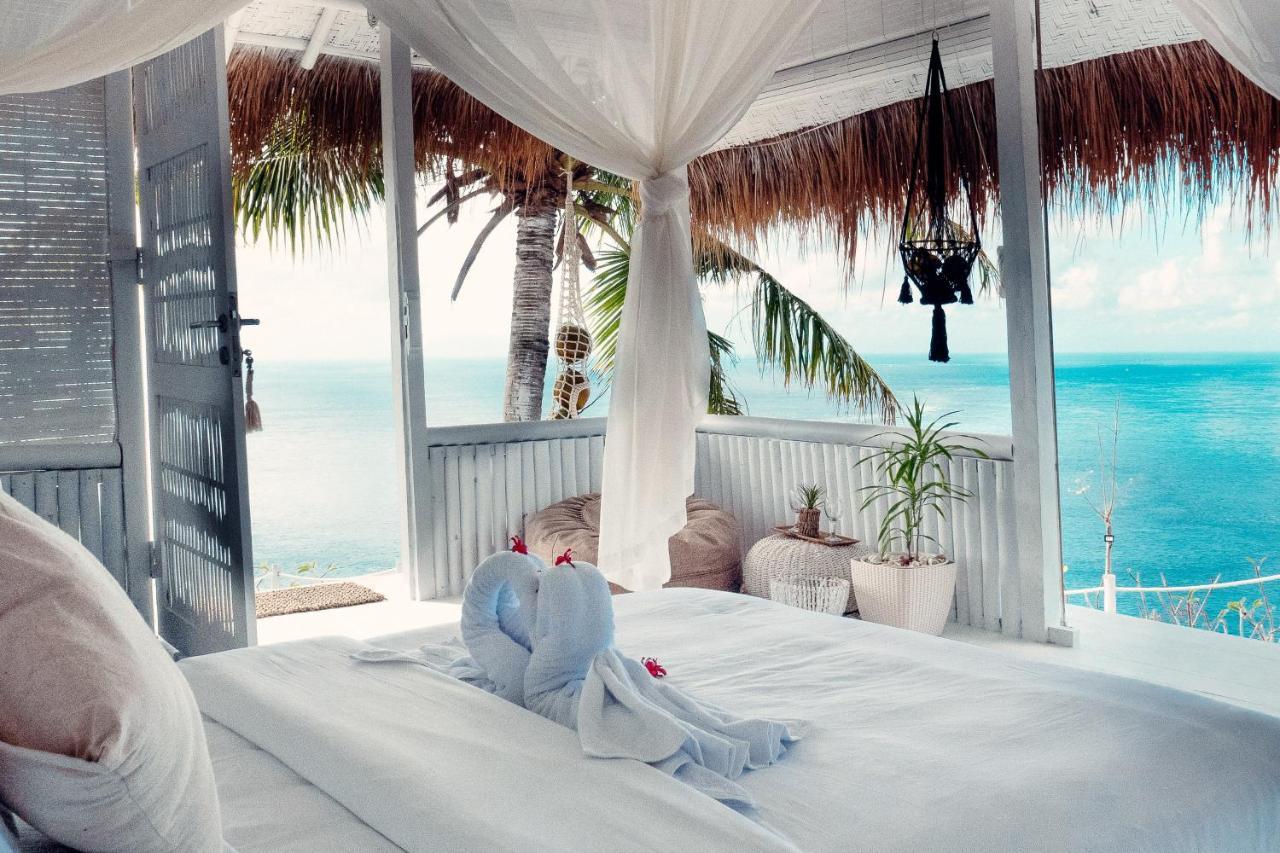 Tropical Glamping Nusa Penida - Private Romantic Seaside Bungalow Diamond Beach Polilit Εξωτερικό φωτογραφία